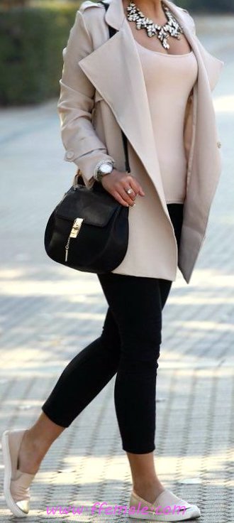 Pretty & Classic Fall Inspiration Idea - model, charming, cute, street