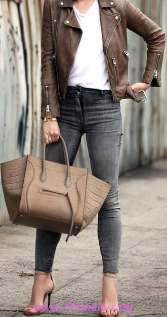 Pretty & Glamour Autumn Outfit Idea - fancy, model, street