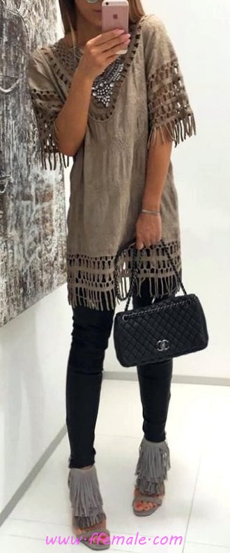 Relaxed & Graceful Autumn Outfit Idea - charming, street, clothes, flashy
