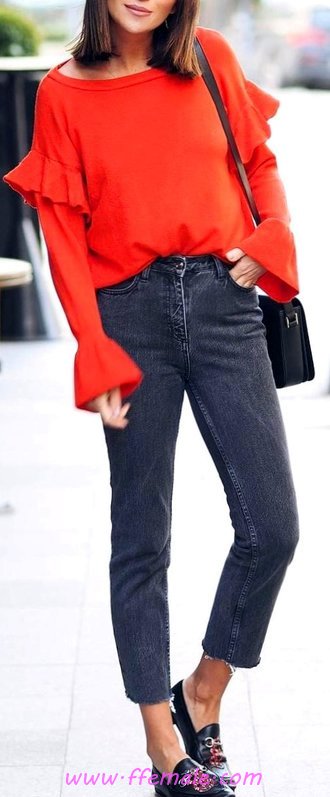 Shiny And So Attractive Fall Inspiration Idea - posing, cute, model