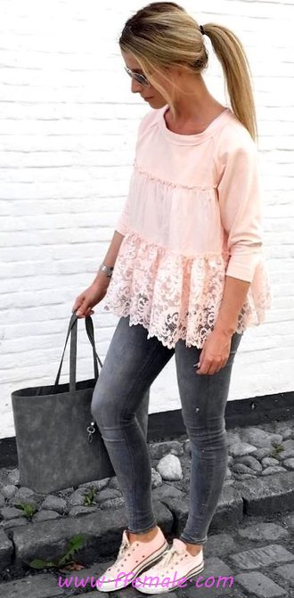 Simple Fall Inspiration Idea - modern, trendy, street