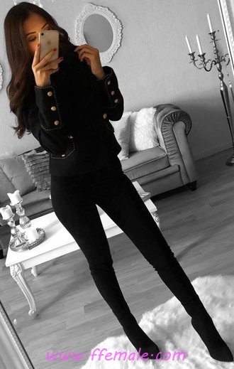 Simple & Fashionable Inspiration Idea - dressy, attractive, popular, styleaddict