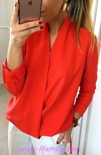Summer Outfits Top graceful and shiny inspiration idea - pants, shirt, posing, lifestyle, white, red