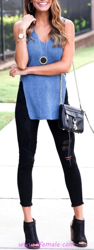 Top And So Elegant Look - lifestyle, model, modern, street
