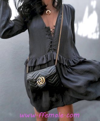 Top attractive and perfect outfit idea - vneck, gray, clothing, female, posing, style, handbag