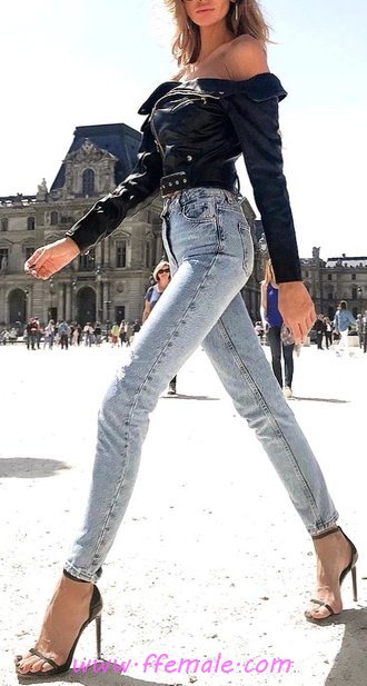 Top beautiful and simple outfit idea - graceful, wearing, female