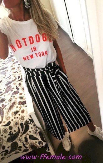 Top comfortable and relaxed wardrobe - striped, photoshoot, female, attractive, style, white