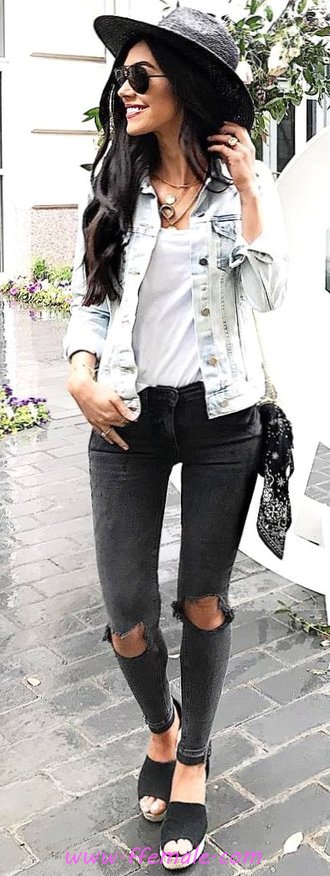 Wonderful & Comfortable Fall Outfit Idea - cute, female, street