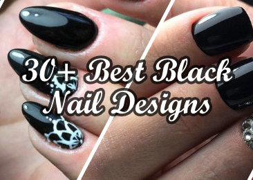 + Best Black Nail Designs