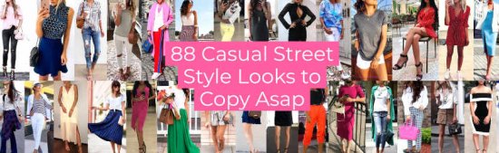 Casual Street Style Looks to Copy Asap