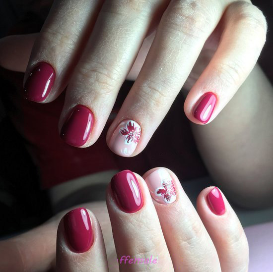 Adorable & Easy American Acrylic Nail Design - gel, love, nailideas, nails, dainty
