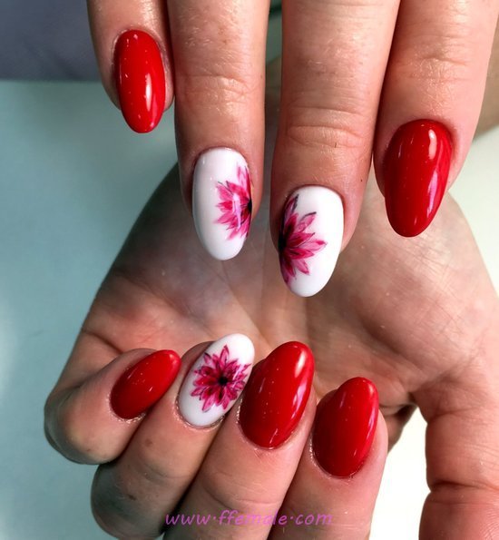 Adorable & Easy Nails Design Ideas - nail, naildesigns, ideas, diy, shiny