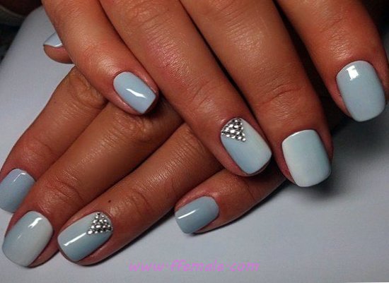 Awesome And Lovely Gel Manicure Ideas - nailideas, nails, style, plush