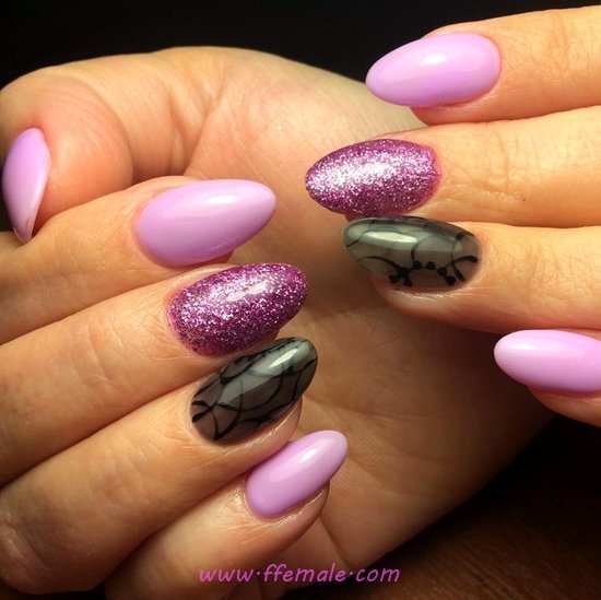Balanced And Trendy Acrylic Nail Art Ideas - star, furnished, nail