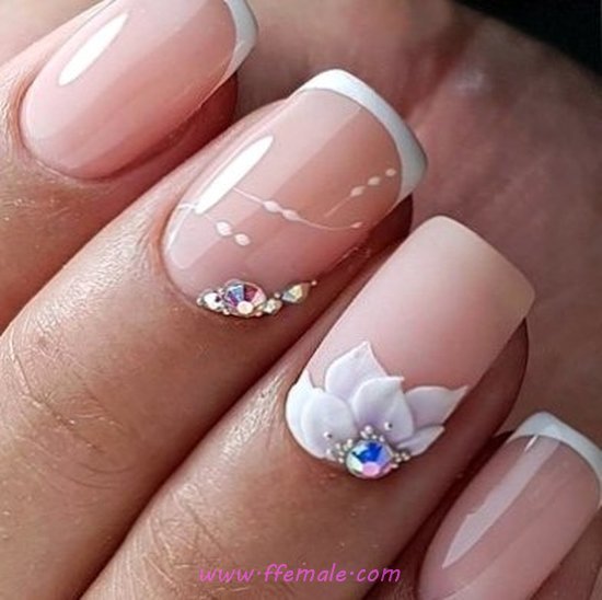 Beautiful And Handy American Gel Manicure Art Design Beautiful And Handy American Gel Manicure Art Design - pretty, handsome, nailstyle, nails
