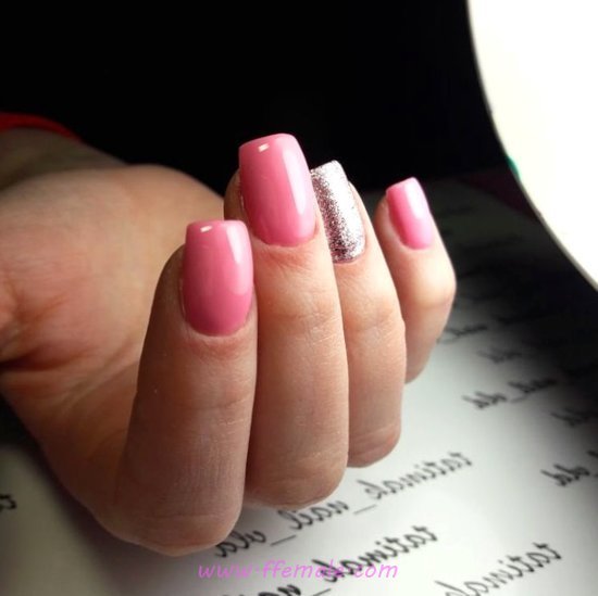 Birthday And Neat Gel Nails - nail, nailstyle, dainty, loveable