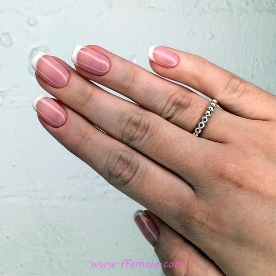 Casual Handy French Gel Nail Trend Casual & Handy French Gel Nail Trend - sweetie, creative, nailart