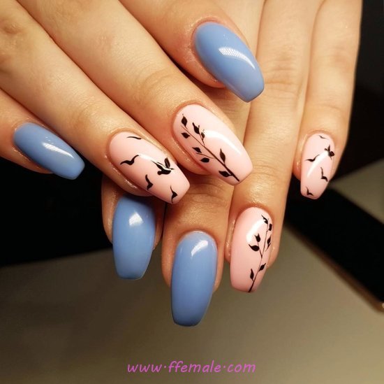 Charming And Sexy Acrylic Nail Design Ideas - diy, magic, lovely, nailart, nailidea