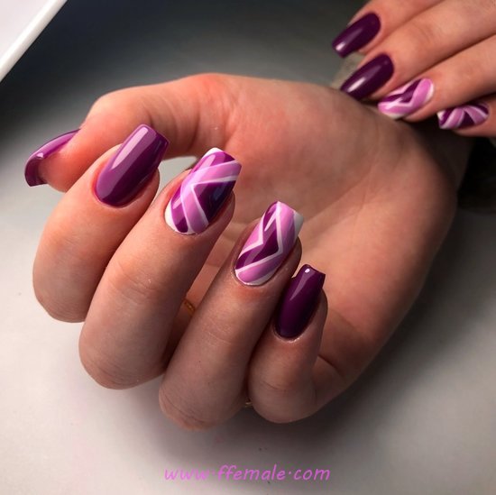 Charming Glamour Acrylic Manicure Art Design - nailart, furnished, selection, gel