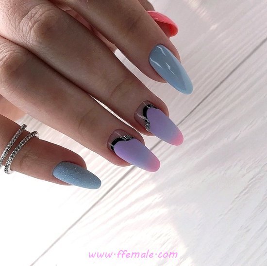 Charming Simple Acrylic Nail Ideas - plush, beauty, nailart, clever