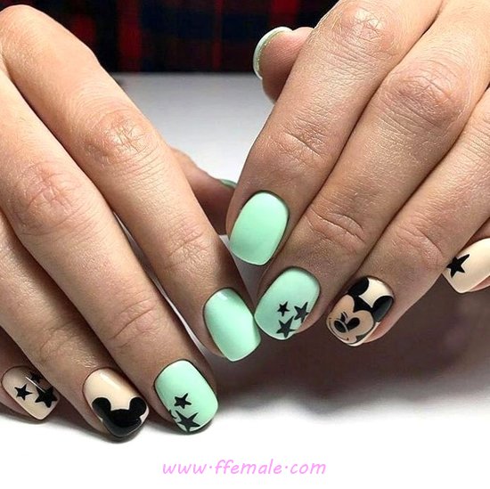 Classic Easy Manicure Ideas - nailart, naildesigns, cutie, party