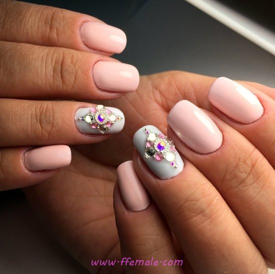 Classy And Lovely Acrylic Nails - classic, nailart, weekend, super