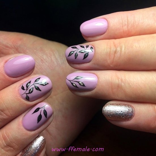 Colorful And Stately Gel Manicure Design Ideas - acrylicnails, naildiy, nail, elegant