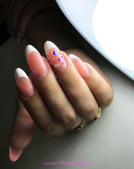 Cool And Lovable Acrylic Manicure Idea Cool And Lovable Acrylic Manicure Idea - naildesign, nails, selfnail, fashion