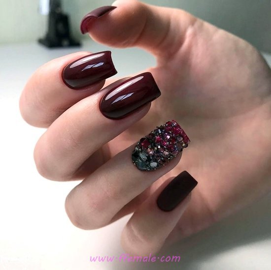 Cool Pretty Manicure Idea - inspiration, naildesign, nailart