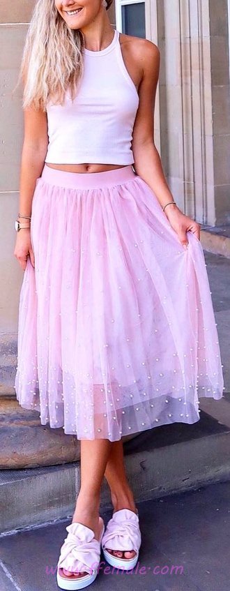 Cute And So Furnished Midsummer Look - graceful, clothes, sweet, ideas