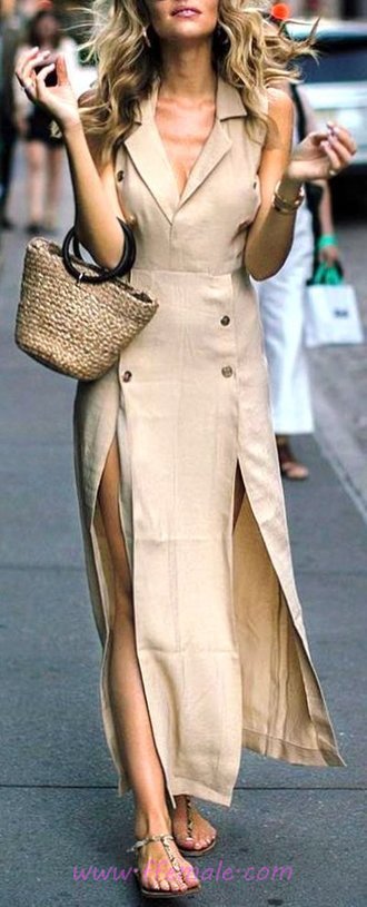 Cute Graceful Summer Month Dress - graceful, posing, trending, cool