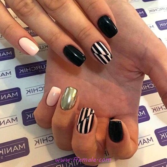 Cutie & Unique American Manicure Art Design - hilarious, nice, nailstyle, nails