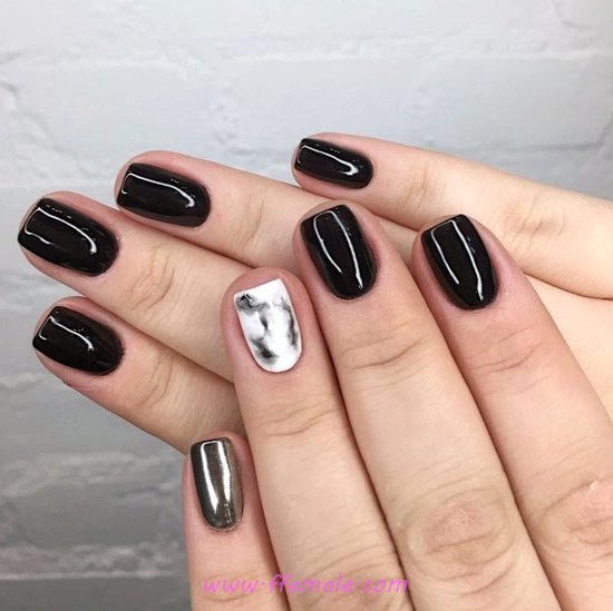 Dainty Glamour Acrylic Manicure - clever, diynailart, nail, lifestyle