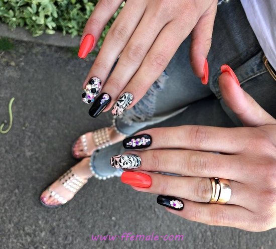 Delightful & Inspirational French Nails Design Ideas - furnished, nice, style, nailart, best