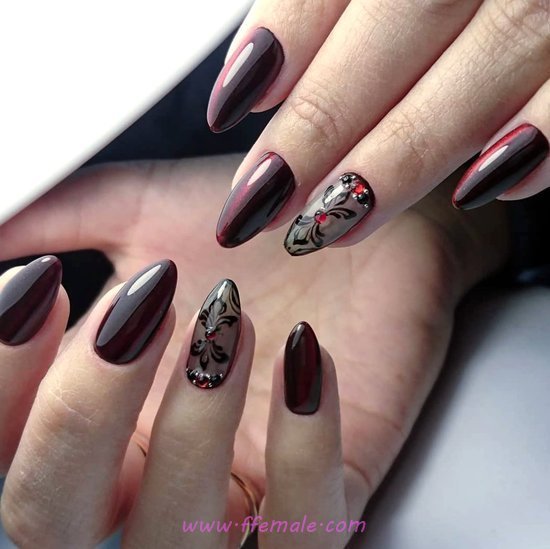 Dreamy And Gorgeous Gel Nails Design Ideas - nail, naildesign, diy, gel, top