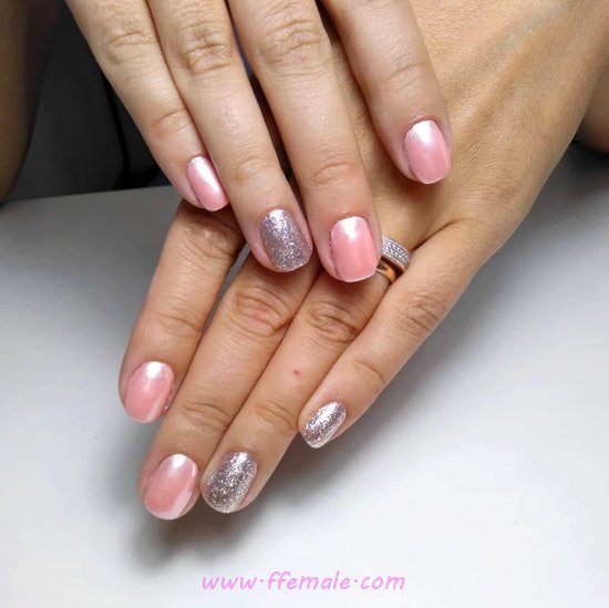 Easy And Casual French Acrylic Nails Trend - gelnails, nails, gorgeous, naildiy