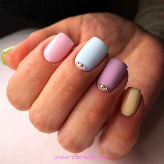Easy & Dainty French Art Design - idea, cool, sexy, nailideas, nails