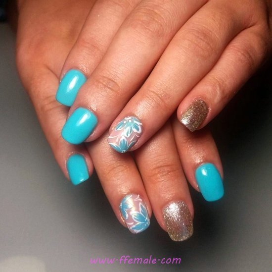 Easy Girly Gel Nails Style - neat, nailart, nailstyle, dainty