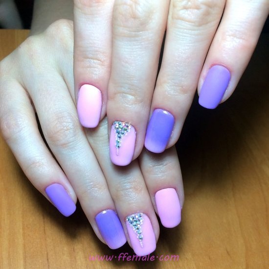 Elegant And Simple Gel Nails Art - nail, gorgeous, awesome, charming