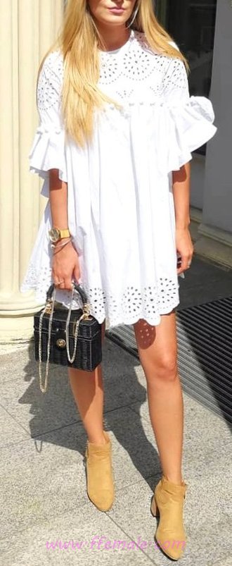 Elegant And Sweet Summer Time Inspiration Idea - trendy, wearing, modern, cool