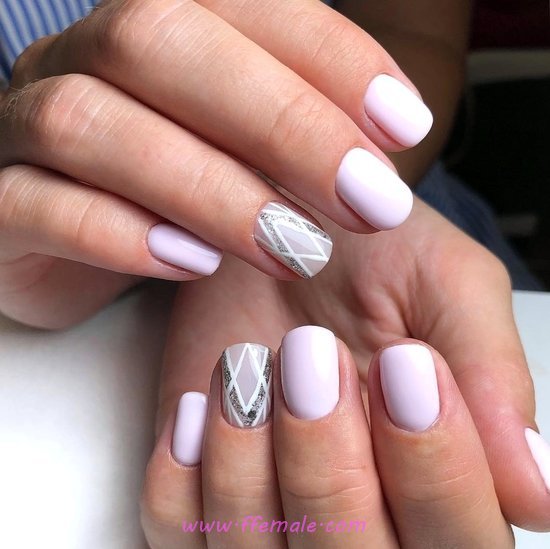 Elegant & Loveable French Acrylic Manicure Idea - clever, wonderful, artful, nailart