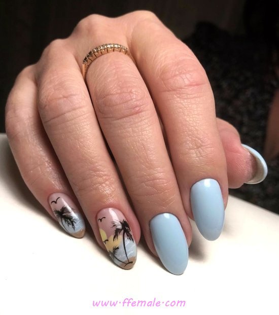 Enchanting And Loveable Gel Manicure Design Enchanting And Loveable Gel Manicure Design - artful, nails, trendy, graceful