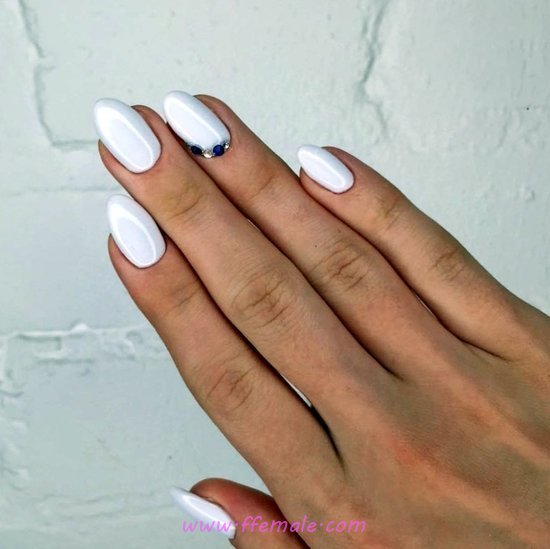 Enchanting And Orderly Gel Nail Design - nailart, ravishing, furnished, star
