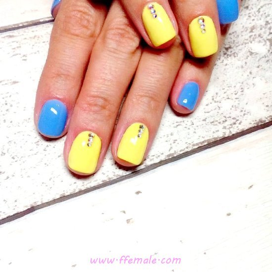 Fashion & Neat Gel Nails Design Ideas - nailart, naildesigns, trendy