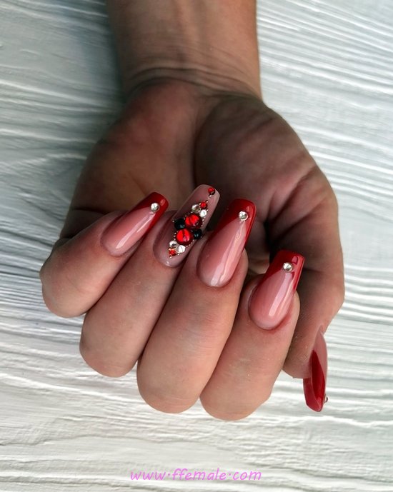 Fashion Orderly Acrylic Nail Art - nails, nailstyle, party, wonderful