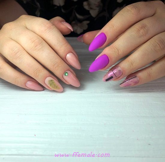 Feminine Easy Gel Nails Trend Feminine & Easy Gel Nails Trend - style, cutie, graceful, nail