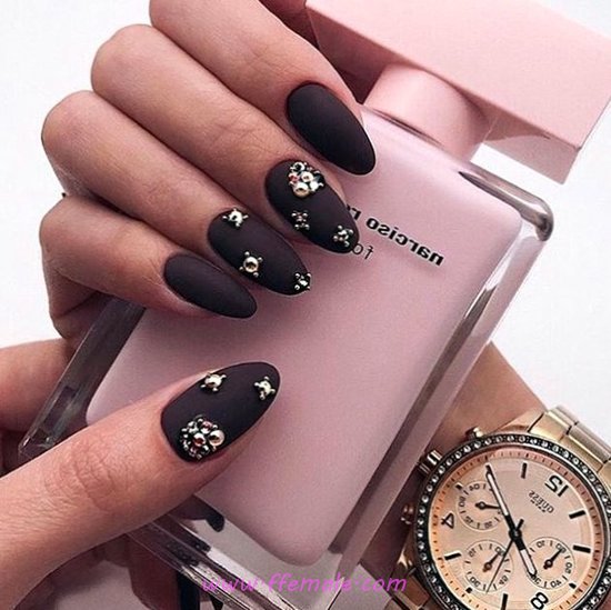 Feminine Lovely Manicure Design - diy, art, naildesigns, nailart