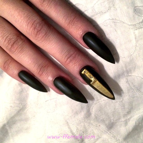 Fresh Gorgeous Acrylic Nails Design Ideas - gel, nail, naildesigns, diy, graceful
