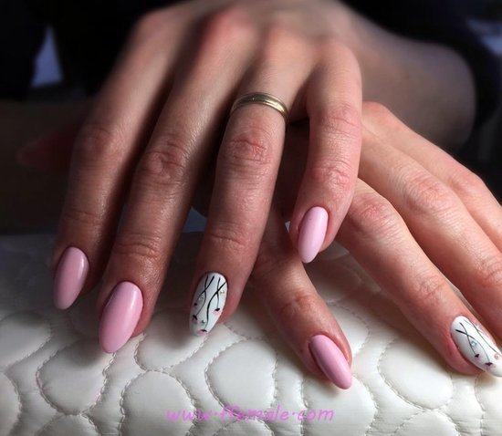 Fresh Neat French Acrylic Nail Style - pretty, nails, creative, manicure