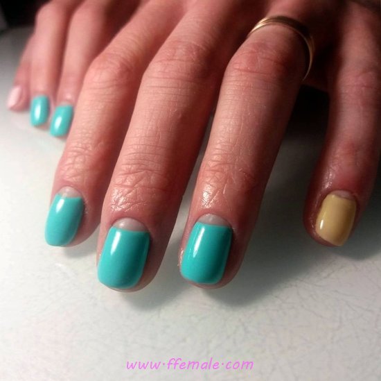 Fresh & Sexy Gel Nail Style - classic, nailartdesigns, nails, top